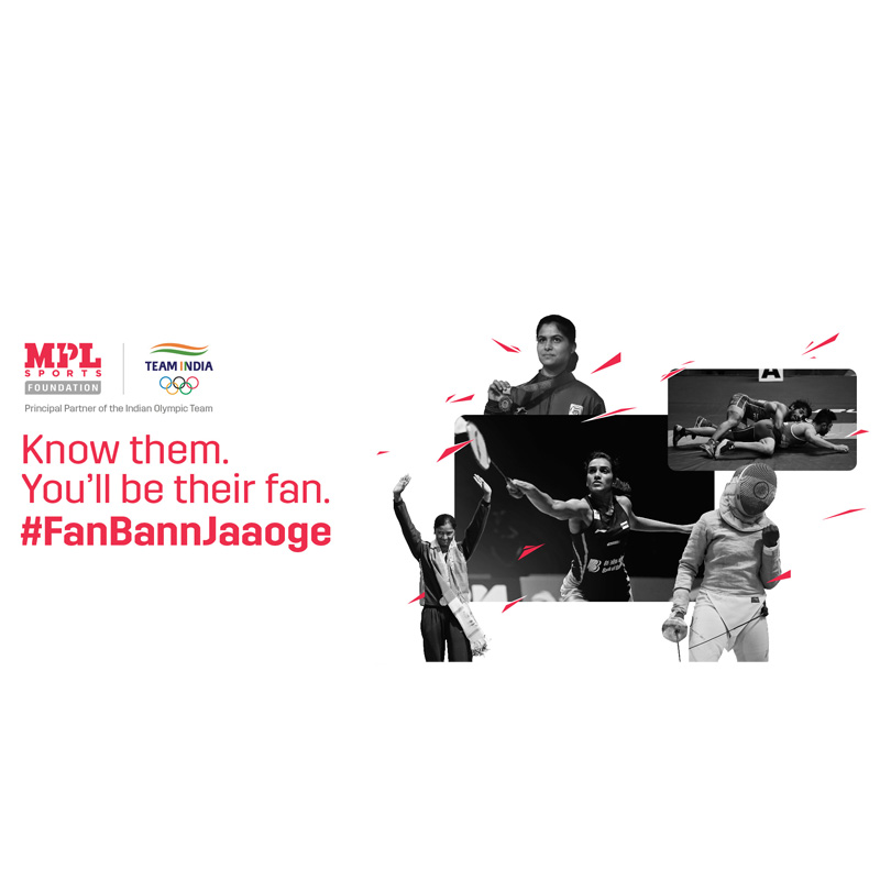 MPL Sports Foundation launches campaign to cheer Indian Olympic contingent