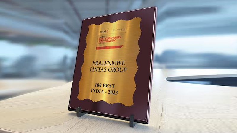 MullenLowe Lintas Group India recognised as one of 100 best companies for women in India