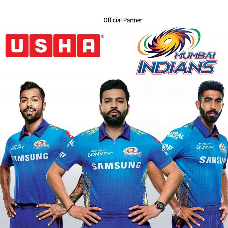 IPL 2021: Usha International partners with Mumbai Indians