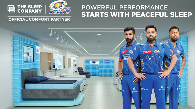 The Sleep Co scores big with Mumbai Indians partnership