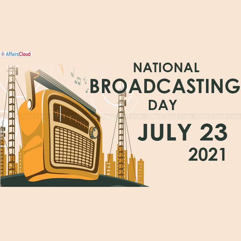 Celebrating National Broadcasting Day 2022 on 23 July