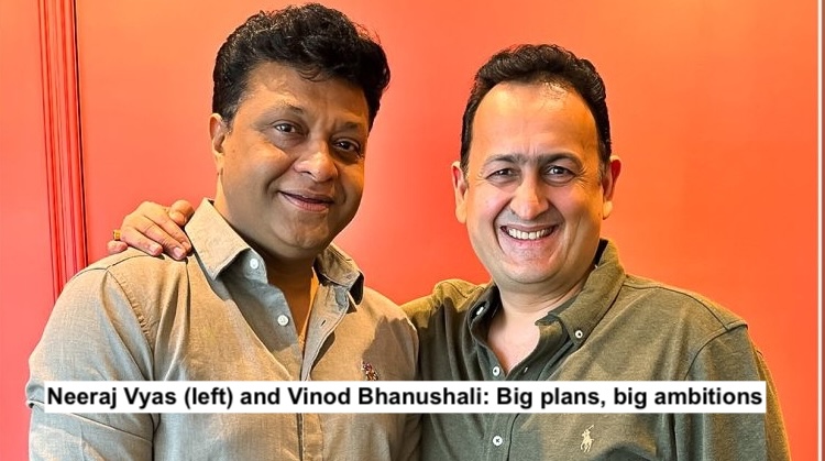 Former SPNI head honcho Neeraj Vyas joins Vinod Bhanushali as his studio’s CEO