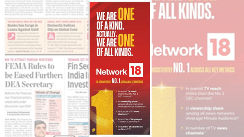 Network18 makes headlines again: The unrivalled king of Indian news