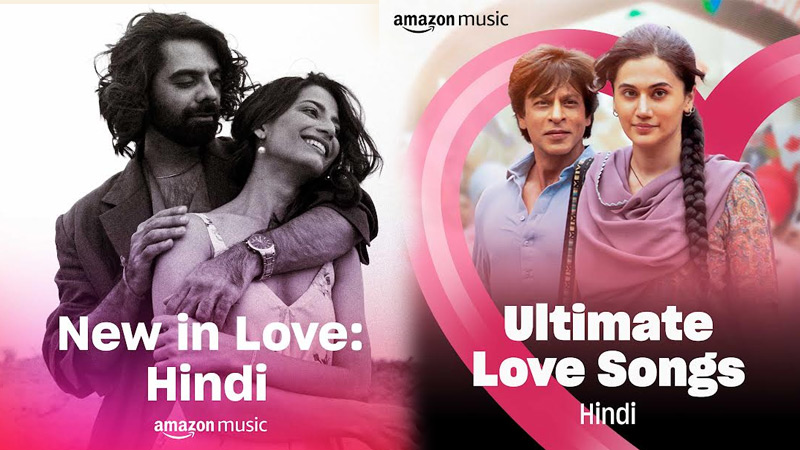 Amazon Music set for Valentine’s Day with shades of love playlists