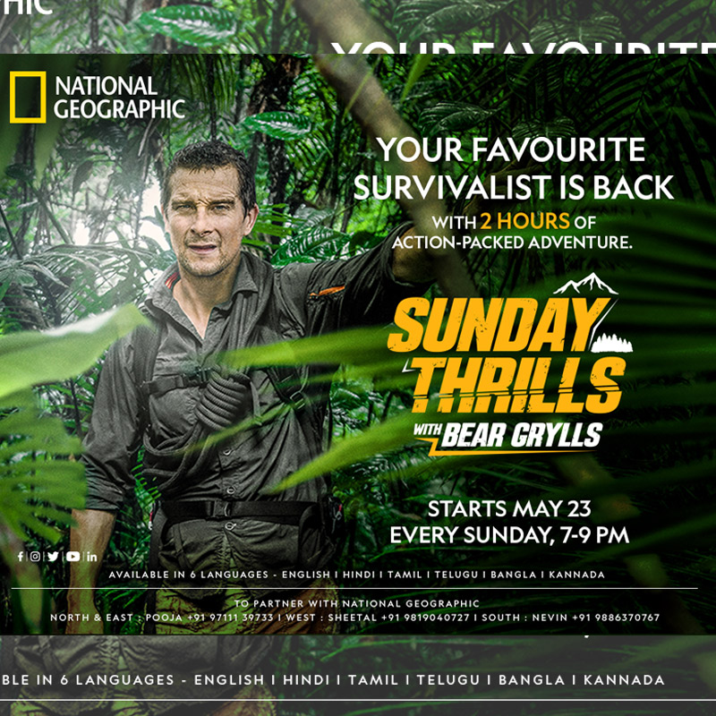 National Geographic announces new show with Bear Grylls