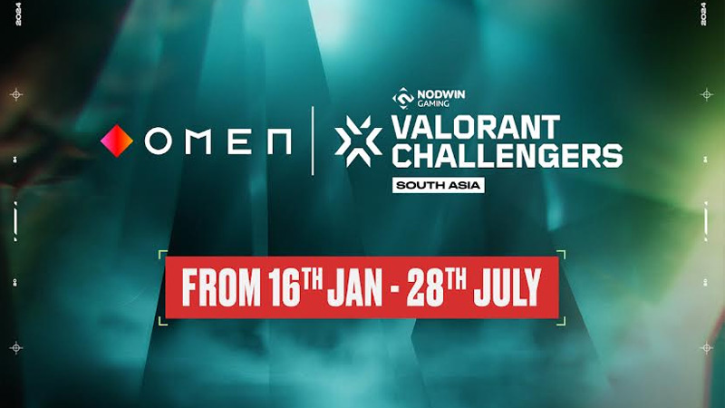 NODWIN Gaming and Riot Games announce OMEN VALORANT Challengers South Asia 2024