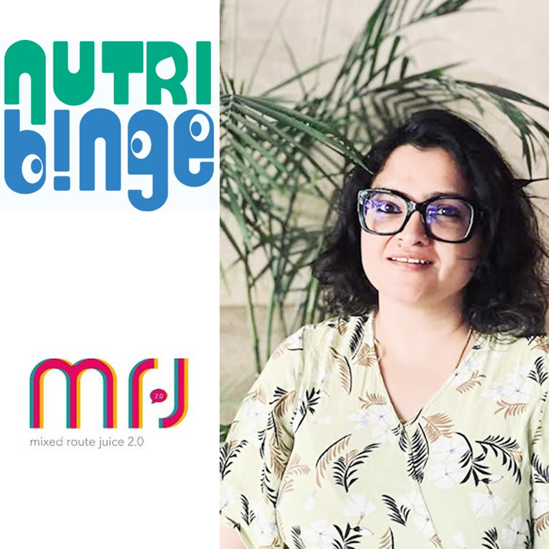 Mixed Route Juice bags digital & social mandate for Nutri Binge