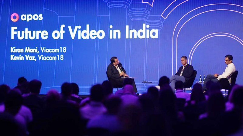 Kevin Vaz speaks on the ‘Future of Video in India’ at APOS 2024