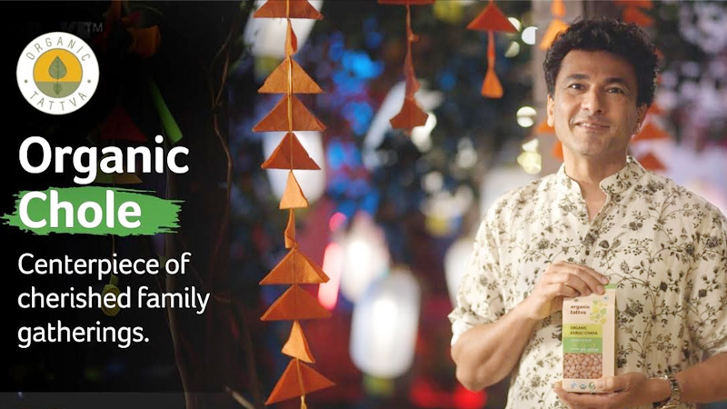 Organic Tattva & Chef Vikas Khanna partner for festive Chole & Besan film