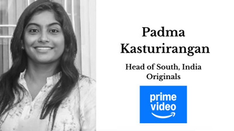 Prime Video elevates Padma Kasturirangan to head of south, India Originals