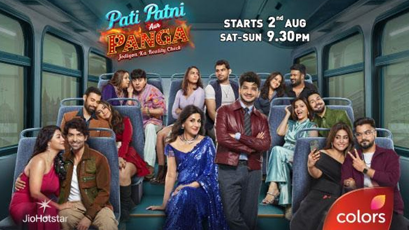 Strong 11-brand sponsor lineup fuels Colors’ new weekend reality offering – Pati Patni Aur Panga