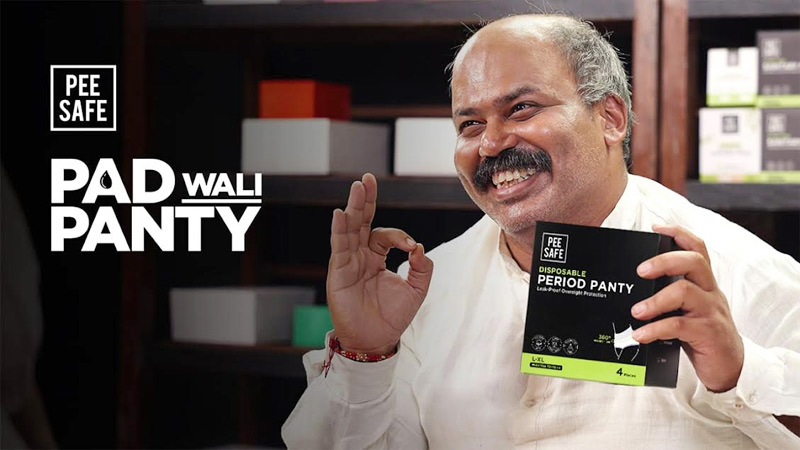 Pee Safe’s new campaign drives 1M sales of disposable period panties