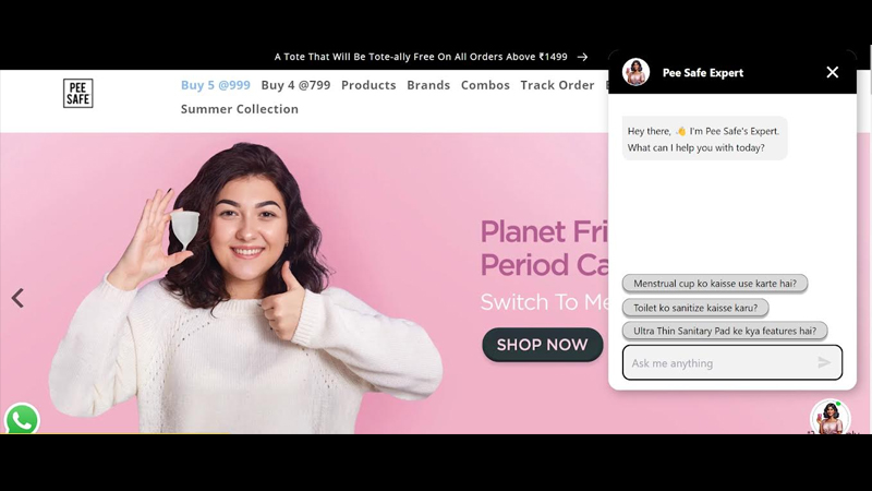 Pee Safe revolutionizes personal care shopping with PeePal