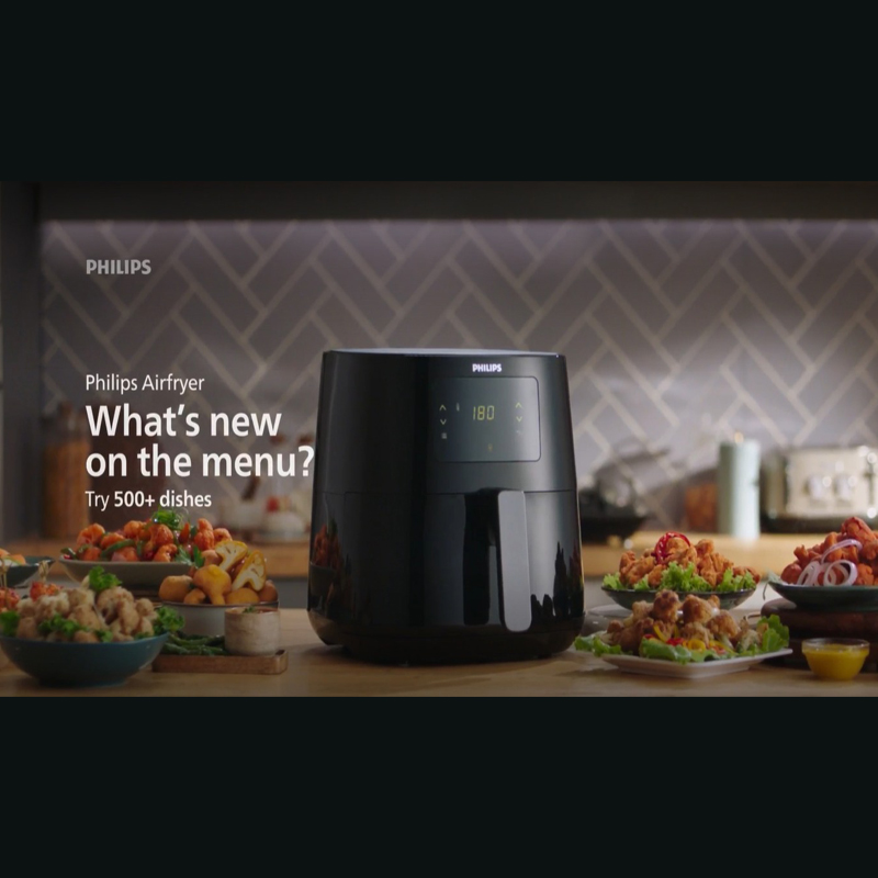 Find out ‘What’s new on the menu’ with the Philips Airfryer’s latest campaign