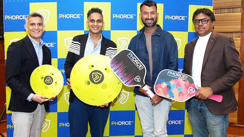 Phorce Club joins forces with Cheteshwar Pujara to popularise Pickleball in India