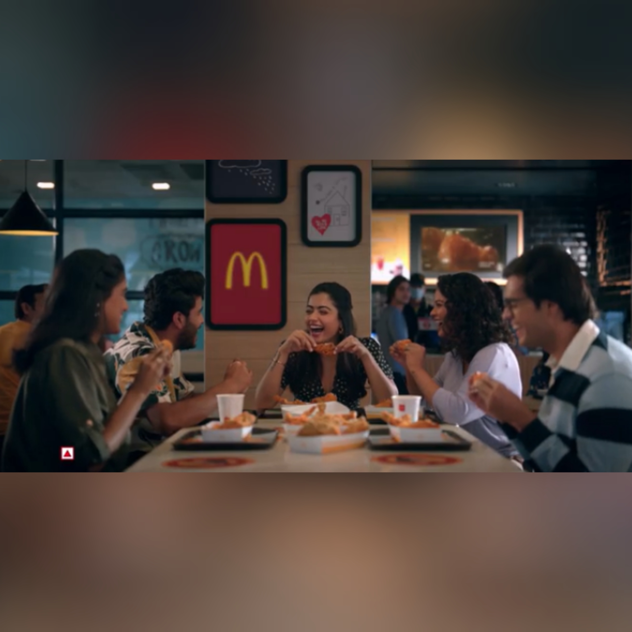 Rashmika Mandanna just can’t get enough of the new McSpicy fried chicken