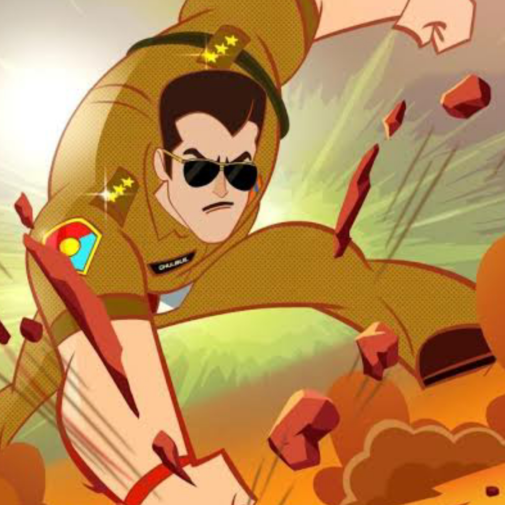 Animated Salman Khan’s “Dabangg” on Cartoon Network telecast