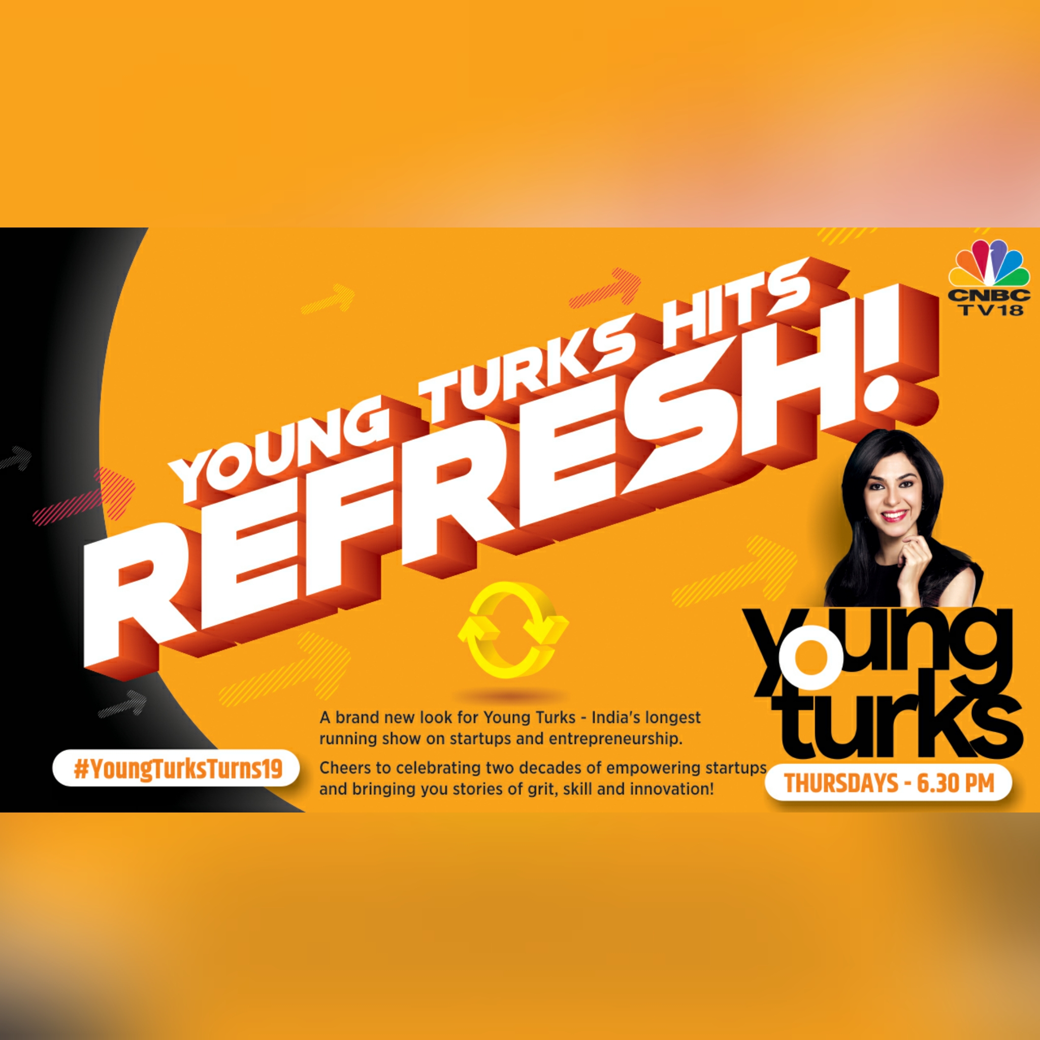 CNBC-TV18’s show ‘Young Turks’ teams up with Chumbak for a revamp