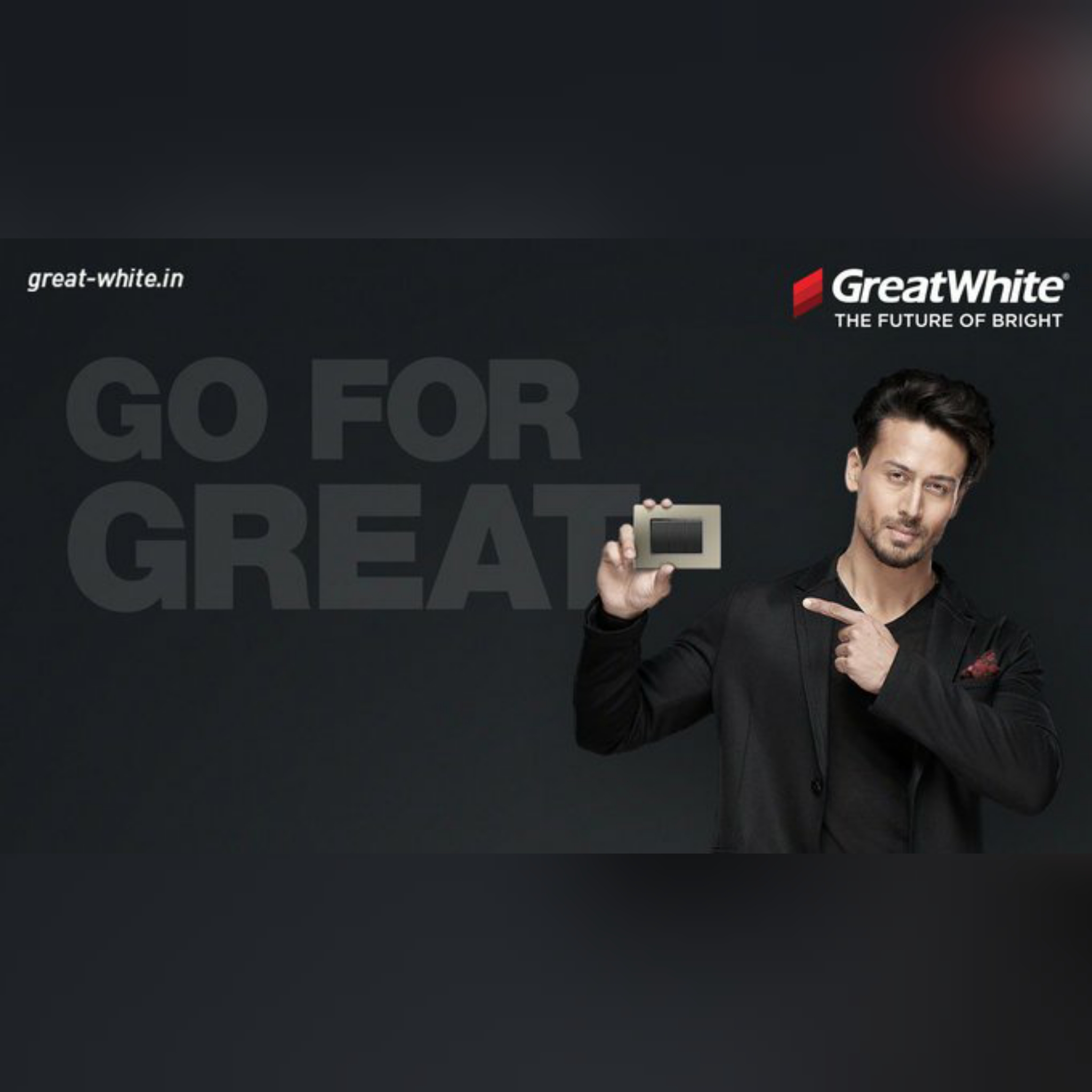 GreatWhite ropes in Tiger Shroff as brand ambassador