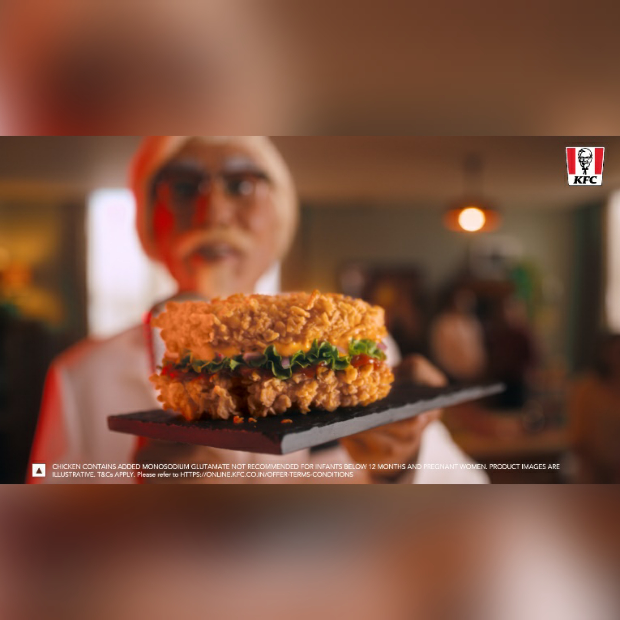 KFC unveils its Double Down Burger in latest ad