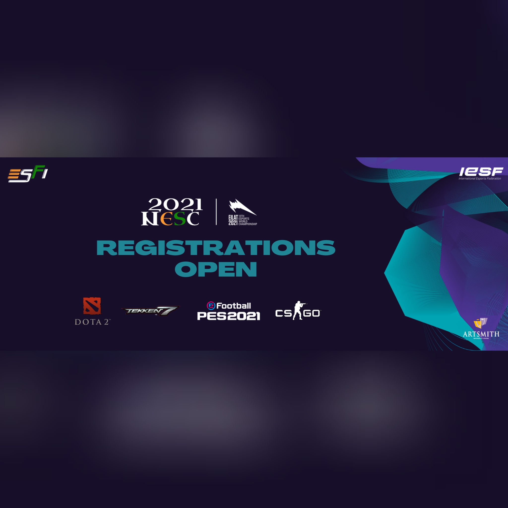 National Esports Championships 2021 to kickstart on 6 August