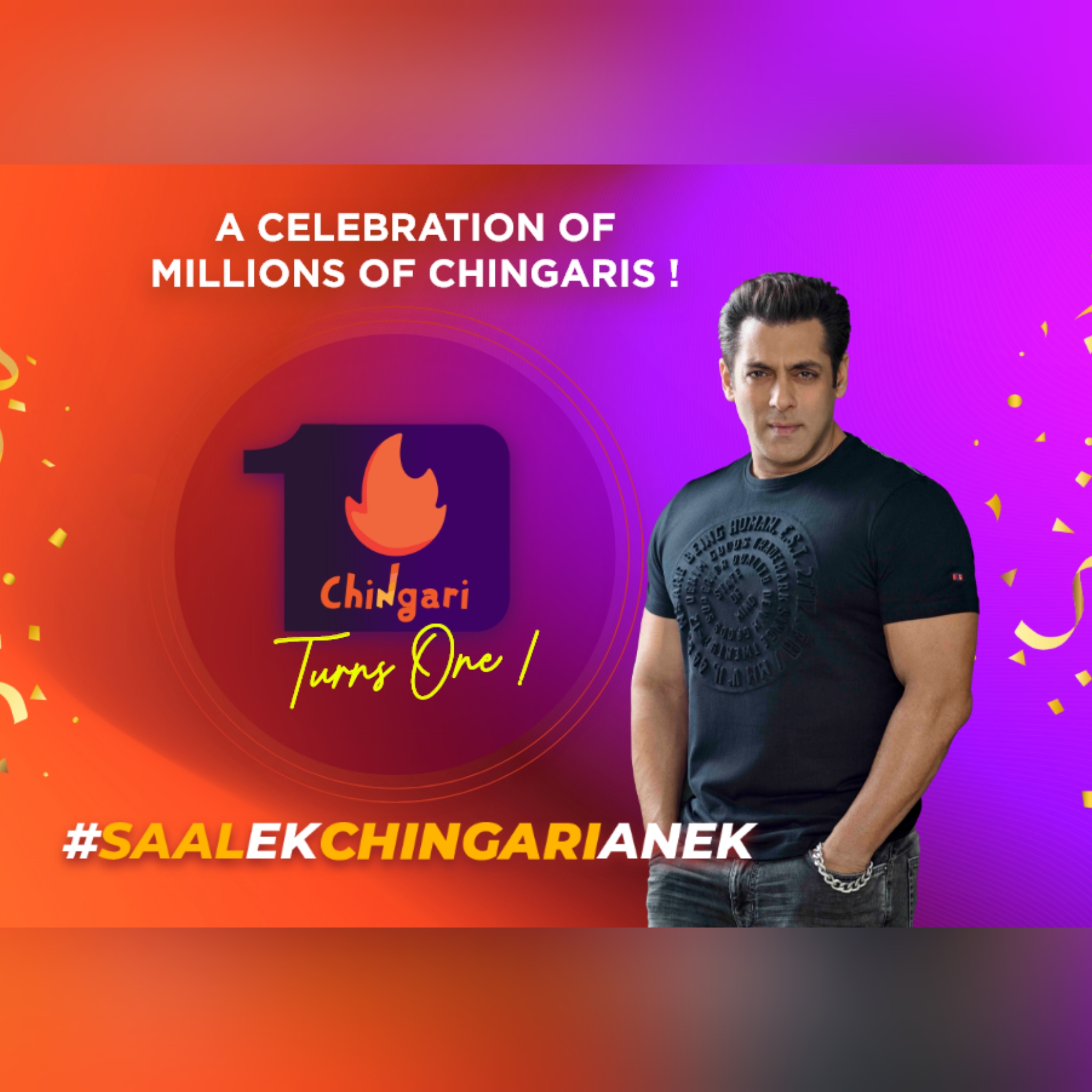 Chingari marks first anniversary with #SaalEkChingariAnek campaign