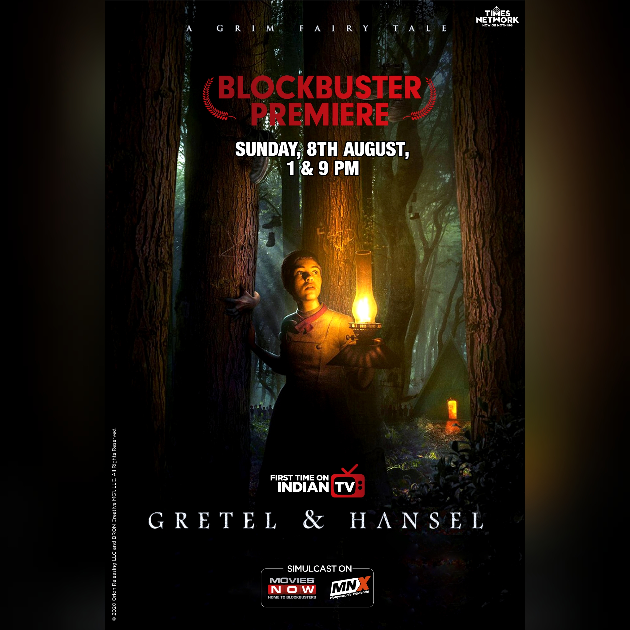 Movies Now and MNX to premiere ‘Gretel & Hansel’ on 8 August