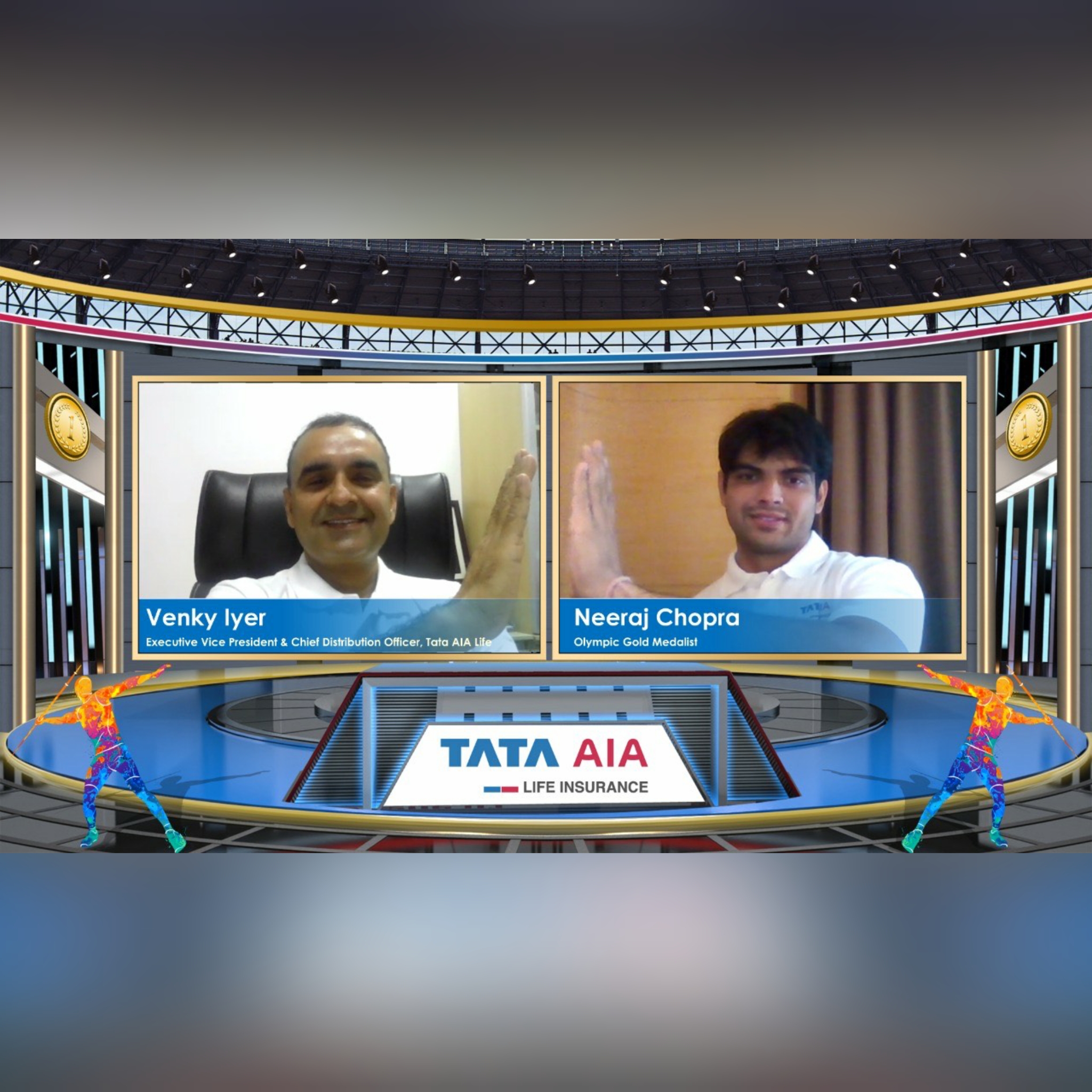 Neeraj Chopra signs first brand endorsement with Tata AIA post Tokyo win