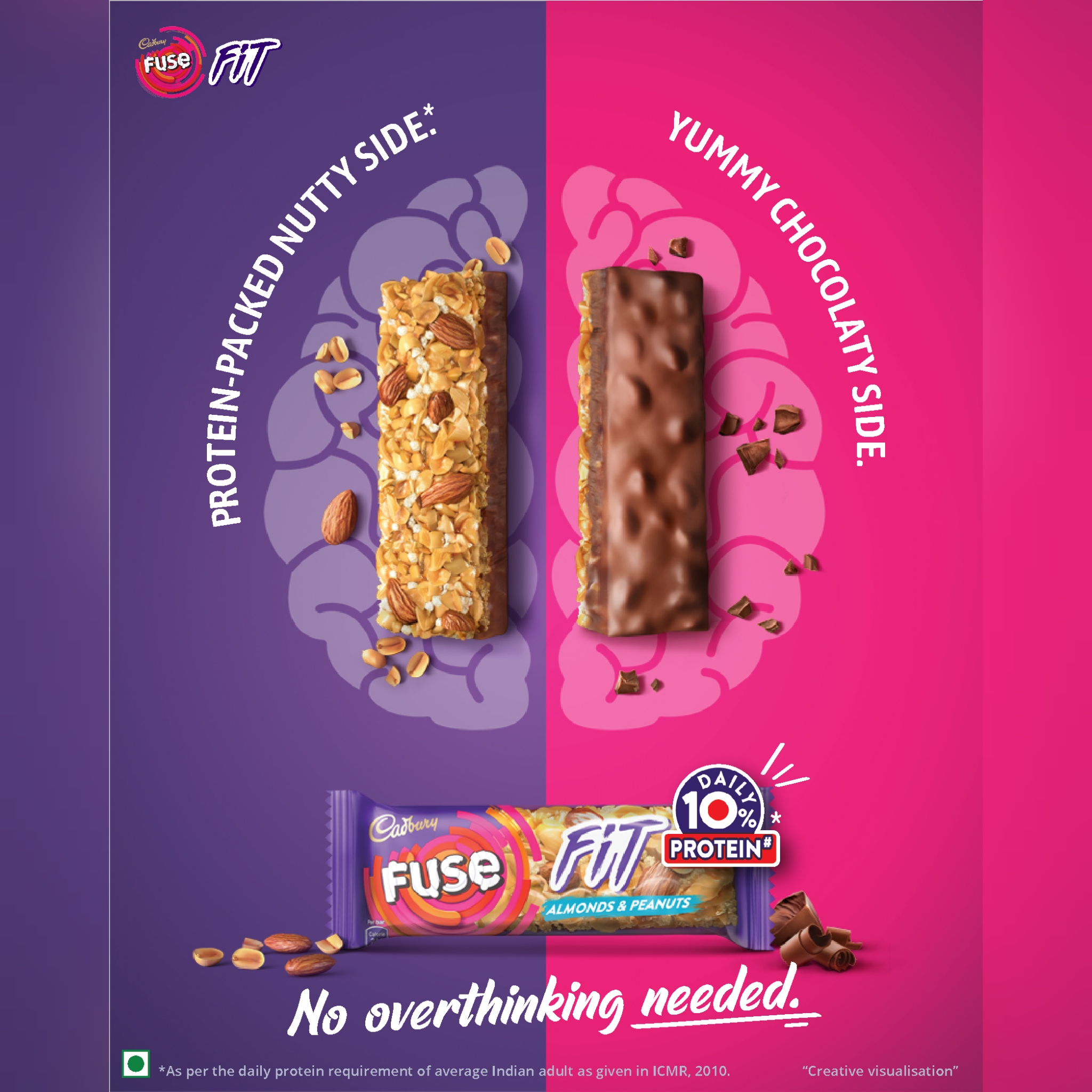 Mondelez India forays into snack bar category with Cadbury Fuse Fit