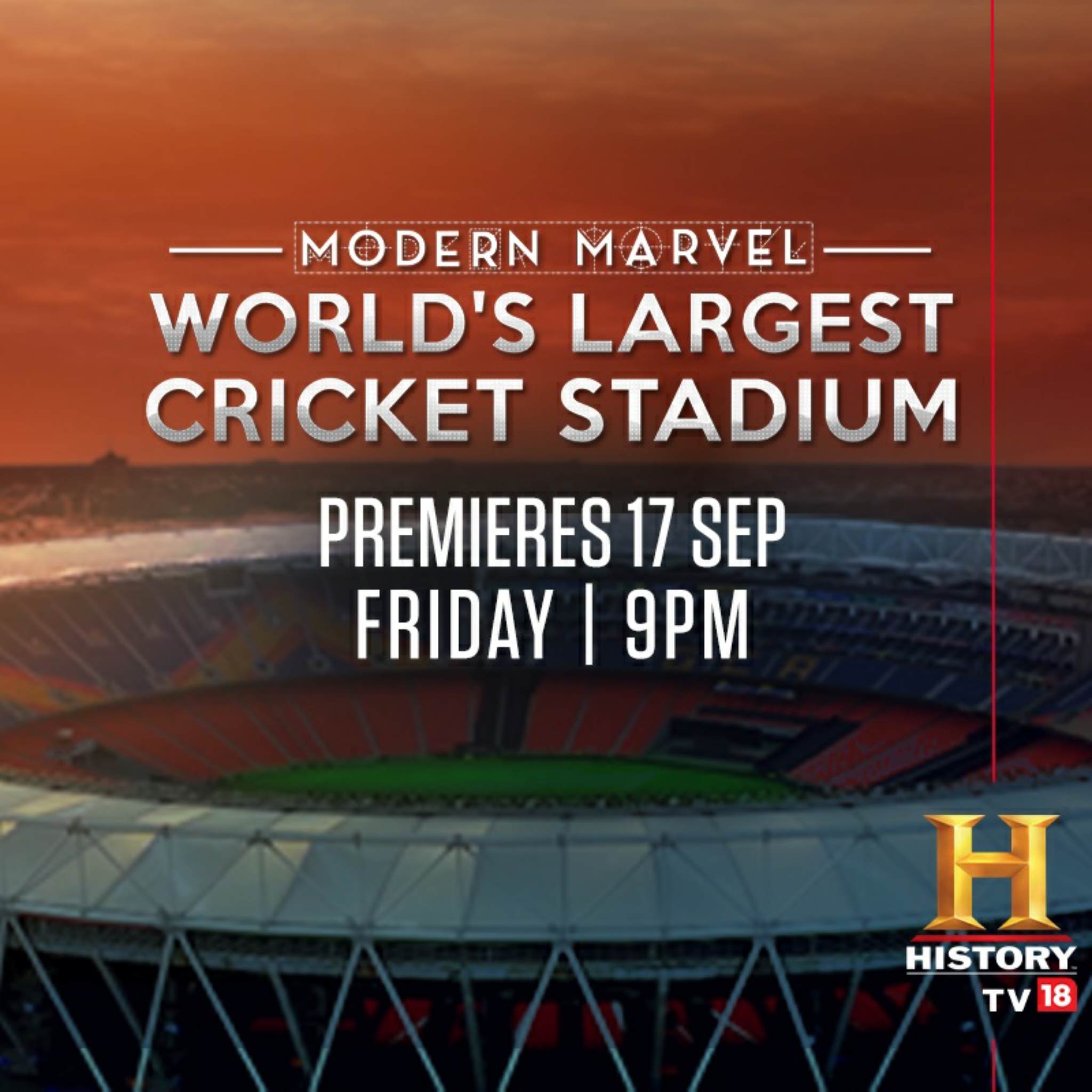 HistoryTV18 to narrate story of Narendra Modi Stadium