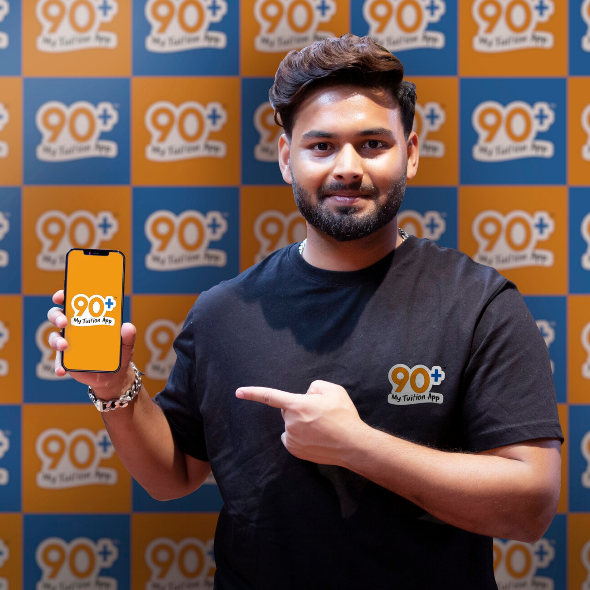 90+ My Tuition App onboards Rishabh Pant as brand ambassador
