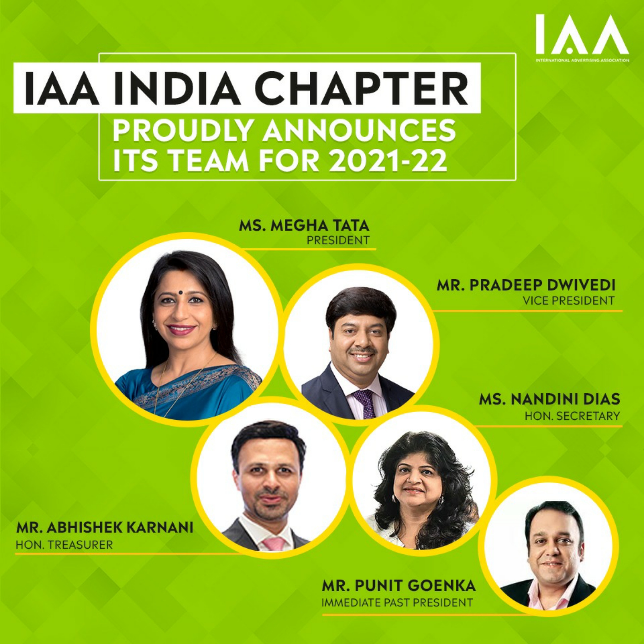 IAA India president Megha Tata set for second term