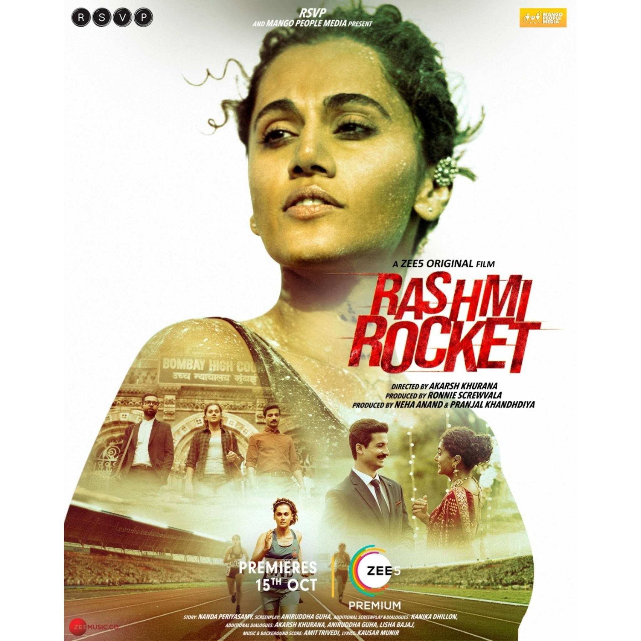 Taapsee Pannu-starrer ‘Rashmi Rocket’ to directly premiere on Zee5