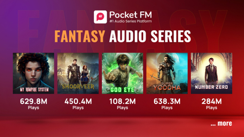 Fantasy goes full audio as Pocket FM brings epic tales to your ears