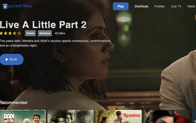 Pocket Films launches short film OTT