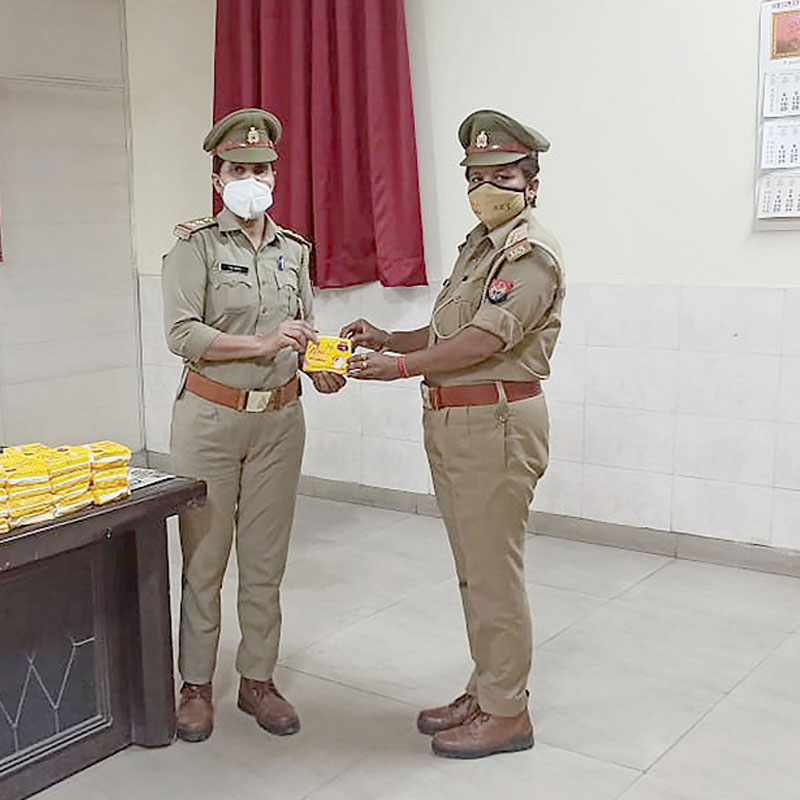 On Menstrual Hygiene Day, Paree honours female police force