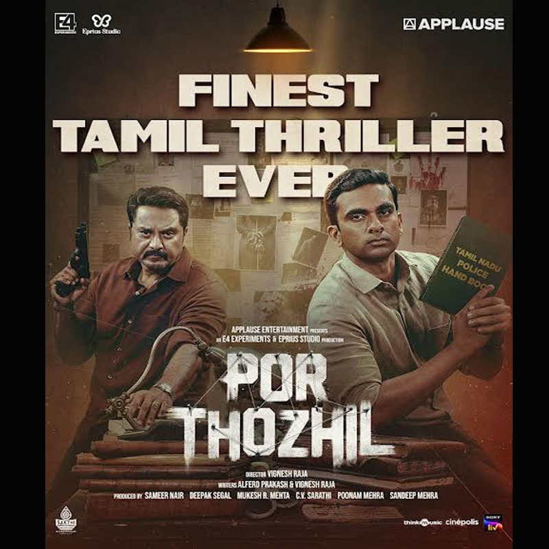 Applause Entertainment strikes gold with ‘Por Thozhil’