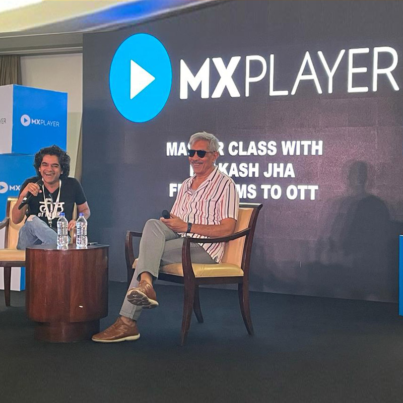 Prakash Jha talks about filmmaking and his OTT debut at Goafest 2022