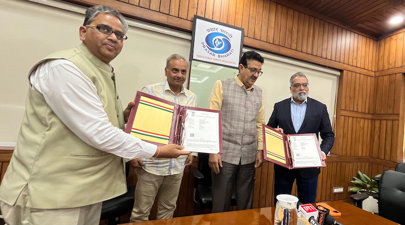 Prasar Bharati and AEx Sport partner  to launch India’s first pro-wrestling league