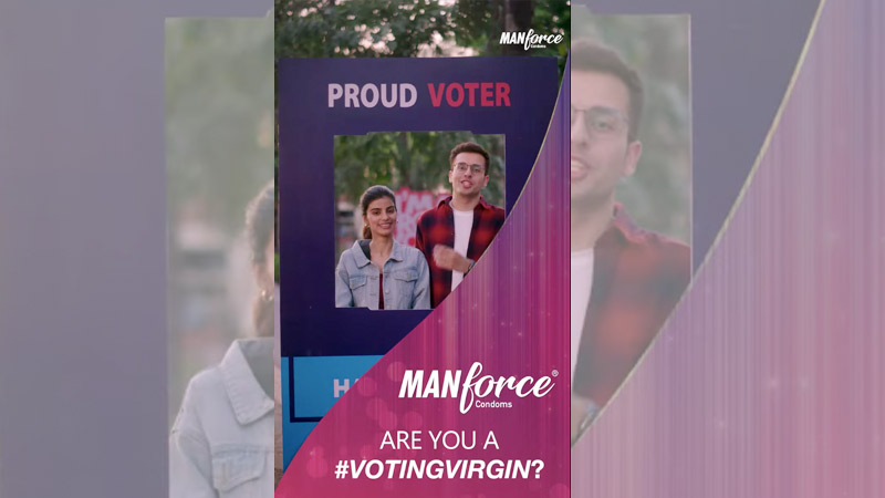 Manforce Condoms unveils new campaign #VotingVirgin
