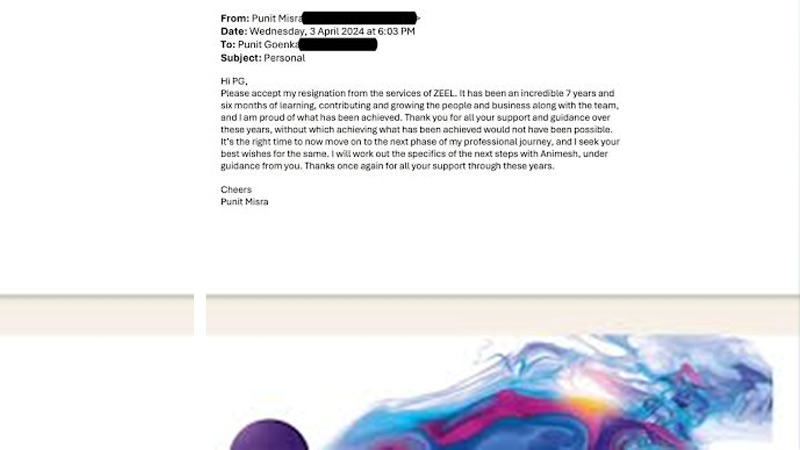 Punit Misra quits as ZEE’s president of content and international markets