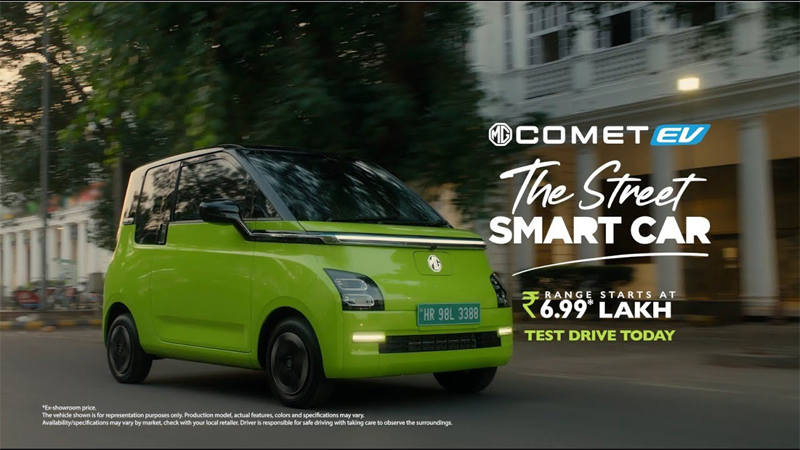 Cheil X launches a new campaign for the MG Comet EV