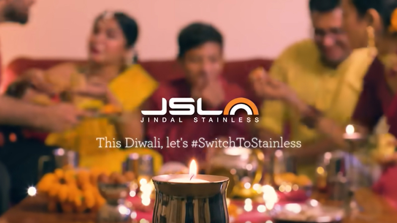 Jindal Stainless celebrates Diwali with #SwitchToStainless for a greener future