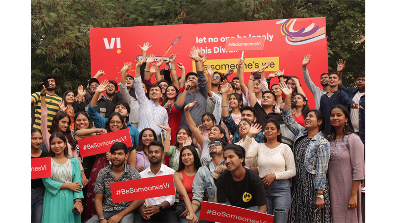 This Deepawali, Vi connected with and brought cheer to young students living away from families and loved ones