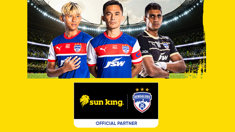 Sun King announces electrifying partnership with Bengaluru FC