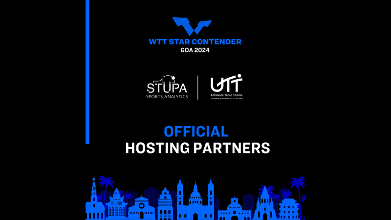 Stupa Sports and Ultimate Table Tennis collaborate for WTT Star Contender in Goa