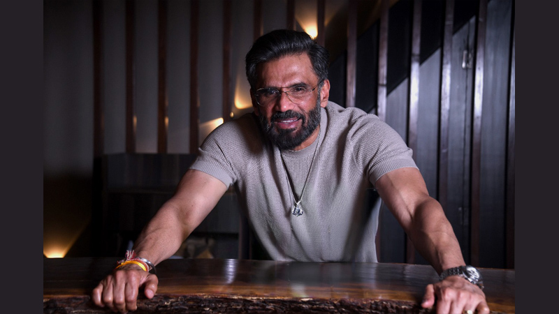 In the new BTS video launched, Suniel Shetty is upto something big