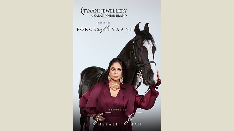 Tyaani Jewellery unveils Shefali Shah as first face of ‘Forces of Tyaani’ campaign