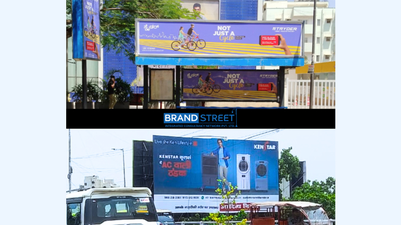 Brand Street Integrated’s OOH division successfully executes major projects for Tata Stryder and Kenstar