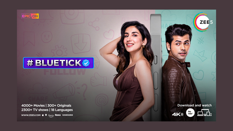 ZEE5 Global add-ons announce Blue Tick